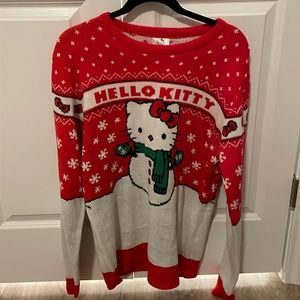 Brand new hello Kitty Christmas ugly sweater, medium